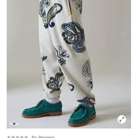 Urban outfitters exploding paisley jogging pants new size large - Picture 3 of 6